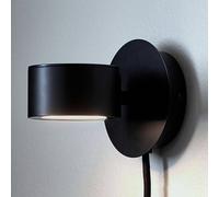 Nordlux Aplique LED Clyde con enchufe y atenuador True