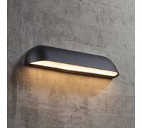 Nordlux Aplique LED de exterior Front 36, negro