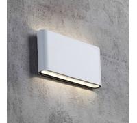 Nordlux Kinver lámpara de pared para exteriores 2x8.5 W blanco 84181001
