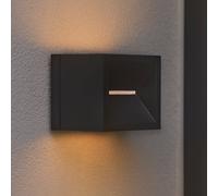 Nordlux Aplique LED para exterior Rivo, negro, metal, IP54, arriba/abajo True