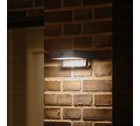 Nordlux Aplique LED para exterior Saulio, negra, aluminio, IP44 EC:EPREL:2122631