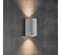 Nordlux Aplique para exterior Canto Maxi 2, blanco, GU10, 17 cm, IP44