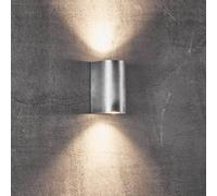 Nordlux Aplique para exterior Canto Maxi 2, galvanizada, GU10, 17 cm, IP44