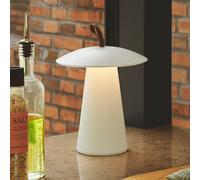 Nordlux Ara To-Go Lámpara de mesa LED recargable, aluminio, blanco EC:EPREL:1565856