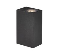 Nordlux Asbol Kubi, lámpara de pared LED, negro