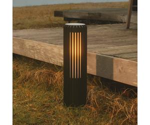Nordlux Baliza Aludra 45 Seaside, aluminio, negro