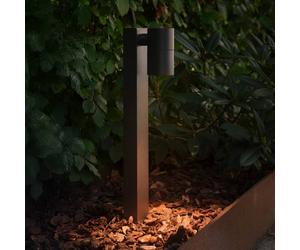 Nordlux Baliza Tin 50, negro, aluminio, IP44, GU10