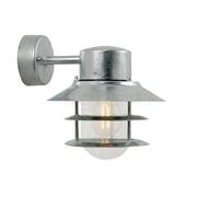 Nordlux Blokhus, lámpara de pared Down, galvanizado