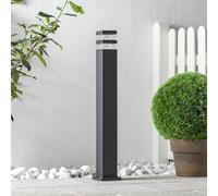 Nordlux Bolardo luminoso Elm con diseño angular