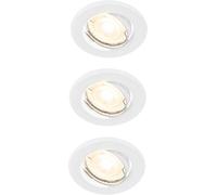 Nordlux Canis lámpara empotrada 3x4.7 W blanco 49330101