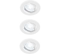 Nordlux Canis lámpara empotrada 3x4.7 W blanco 49390101
