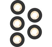 Nordlux Canis lámpara empotrada 5x4.7 W negro 49750103