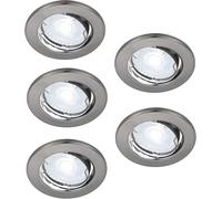 Nordlux Canis lámpara empotrada 5x4.7 W níquel 49760155