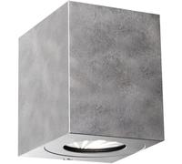Nordlux Aplique LED exterior Canto Kubi 2 10cm galvanizado