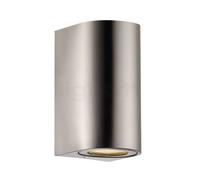 Nordlux Canto Maxi 2, lámpara de pared, acero inoxidable