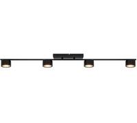 Nordlux Clyde lámpara de techo 4x5 W negro 2213530103