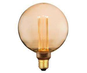 Nordlux Deco E27 G125 Retro Dim Leuchtmittel, 3,5W, 120lm, 1800K, goldfarben (2080242758)
