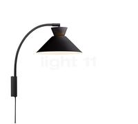 Nordlux Dial, lámpara de pared, negro