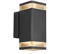 Nordlux Elm lámpara de pared para exteriores 2x20 W negro 45331003