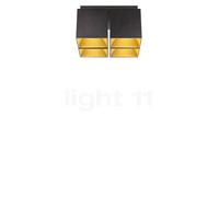 Nordlux Ethan 4-Spot, foco de superficie, negro