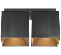 Nordlux Ethan lámpara de techo 2x50 W negro 2110410103