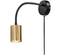 Nordlux Explore lámpara de pared 1x35 W negro-latón 2113261035