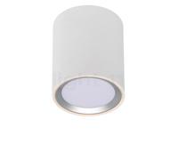 Nordlux Fallon, lámpara de techo LED, blanco/acero - 12 cm