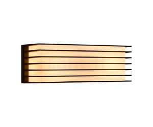 Nordlux Fluctus, lámpara de pared, negro - 28 cm