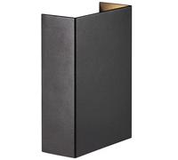 Nordlux Fold lámpara de pared para exteriores 2x3.75 W negro 2019041003