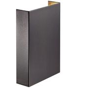 Nordlux Aplique LED de exterior Fold, 15 x 21 cm, negro