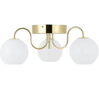 Nordlux Franca lámpara de techo 3x40 W blanco-latón 2312506035