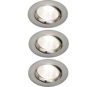 Nordlux Fremont lámpara empotrada 3x4.5 W acero 2310036032