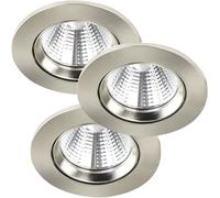 Nordlux Fremont lámpara empotrada 3x4.5 W níquel 47580132
