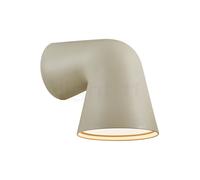 Nordlux Front Single, lámpara de pared, arena