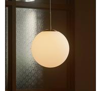 Nordlux Grant lámpara colgante de latón con globo de cristal Ø 25cm