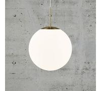 Nordlux Grant lámpara colgante de latón con globo de cristal Ø 35cm
