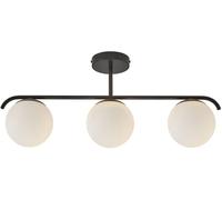 Nordlux Grant lámpara de techo 3x25 W blanco-negro 2010583003