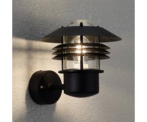 Nordlux Hermoso aplique para exterior Vejers en negro