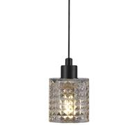 Nordlux Hollywood lámpara colgante 1x60 W negro-transparente 46483000
