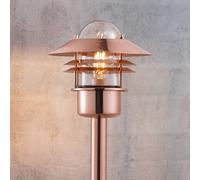 Nordlux Iluminación de senderos Blokhus en cobre