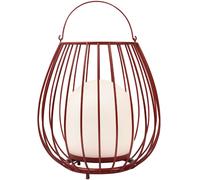 Nordlux Lámpara de mesa LED Jim To-Go, zona exterior, rojo