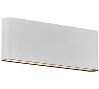 Nordlux Kinver lámpara de pared para exteriores 2x8.5 W blanco 2118181001