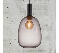 Nordlux Lámpara colgante Alton pantalla vidrio gris Ø 23cm