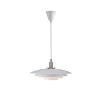 Nordlux Lámpara colgante Bretagne multicapas, blanco