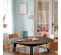 Nordlux Lámpara colgante Dial con pantalla de metal, blanco, Ø 45 cm