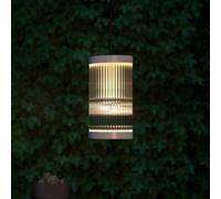 Nordlux lámpara colgante exterior Coupar, Ø 13 cm, arena