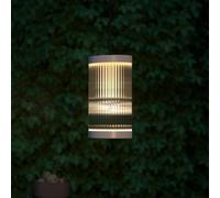Nordlux lámpara colgante exterior Coupar, Ø 13 cm, arena