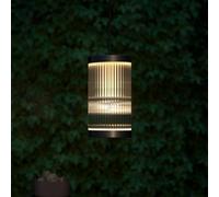 Nordlux Lámpara colgante exterior Coupar, Ø 13 cm, negra