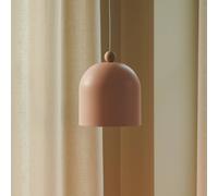 Nordlux Lámpara colgante Gaston, pantalla de metal, color rosado