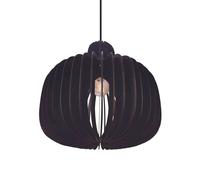Nordlux Hazo, lámpara de suspensión, negro - ø43 cm